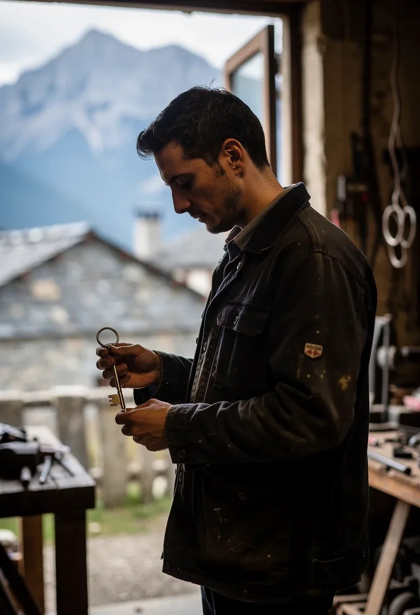 Portrait de l'artisan serrurier de Prades
