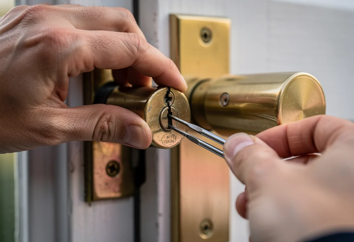 Ouverture de porte